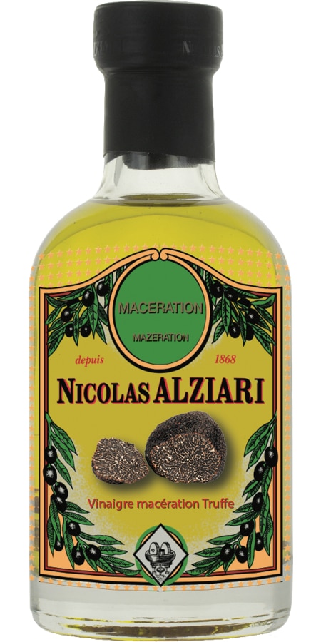 Projet TD Design - Alziari - Vinaigres - Vinaigre de macération huile truffe